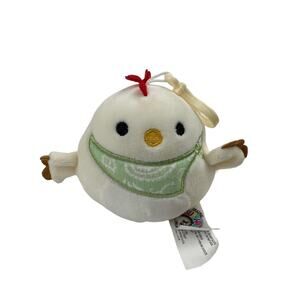 Squishmallows Todd The Chicken Farm Hen 2022 3.5” Clip On Plush